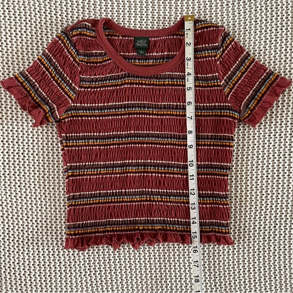 Wild Fable Ruffled Crop Top - Picture 5 of 8